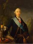Pfanzelt Pfandzelt Fanzelt Lucas Conrad Portrait of Peter III  - Hermitage